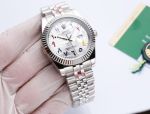 ROLEX 8215 Automatic Movement 41MM Man White Watch